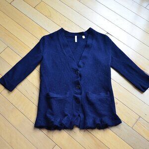 IISLI 100% wool Cardigan XS XXS